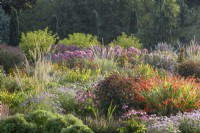 The Summer Garden at The Bressingham Gardens, Norfolk, UK, August.