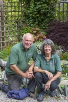 Ray and Wendy Bates, of Rotherview Nursery.