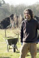 Ricardo Cano Mateo Spanish biologist and co-founder and farmer at Bodemzicht farm.