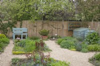 Artisan's Cottage Garden at Barnsdale Gardens, April