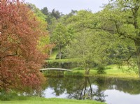 Landscaped grounds at Kelling Hall Norfolk