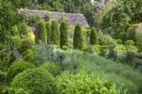 Potager at Barnsley House in June