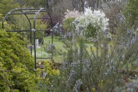 Herb Garden at Barnsdale Gardens, April