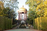 Apollo Temple in the Schwetzingen Palace Gardens 