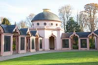 The Mosque Garden in the Schwetzingen Palace Garden 