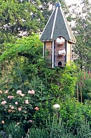 Dovecote and roses 