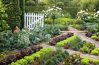 Decorative vegetable garden 