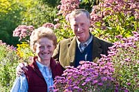 Garden owners, Meriel and Paul Picton 