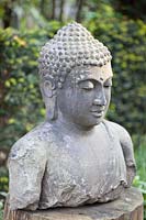 Buddha statue in the garden 