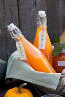 Pumpkin preserves, Hokkaido pumpkin juice 