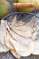 Pear chips, Pyrus communis Alexander Lucas 