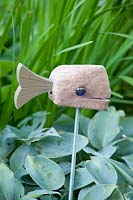 Fish made of stone 
