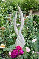 Sculpture in the garden 
