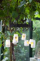 Lanterns on a herb crown 