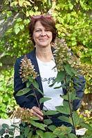 Garden owner, Susanne MInka 