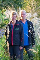 Garden owners, Tineke and Gerbert Barneveld 