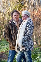 Garden owners, Trudy Desmet and Olivier Vico 
